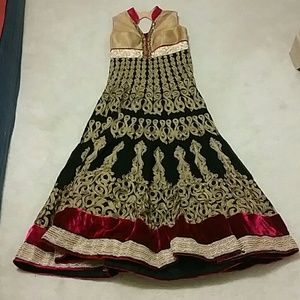 Indian wedding gown/heavy anarkali